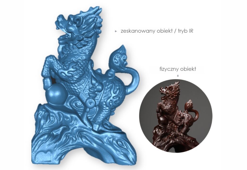 Hybrydowy skaner 3D EinScan H2