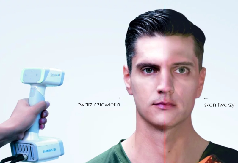 skanowanie 3D ludzi EinScan H2